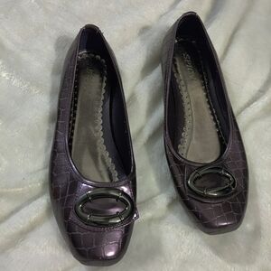 Purple Women's Flats Size 8